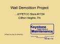 Wall Demolition Project PowerPoint PPT Presentation
