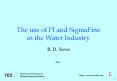 The use of PI and SigmaFine in the Water Industry PowerPoint PPT Presentation
