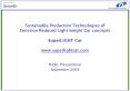 Sustainable Production Technologies of Emission Reduced Light weight Car concepts  SuperLIGHT-Car www.superlightcar.com PowerPoint PPT Presentation