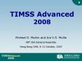 TIMSS Advanced 2008 PowerPoint PPT Presentation