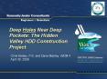 Deep Holes Near Deep Pockets: The Hidden Valley HDD Construction Project PowerPoint PPT Presentation