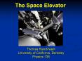 The Space Elevator PowerPoint PPT Presentation