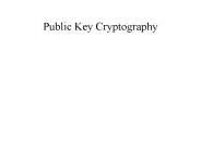 Public Key Cryptography