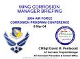 2004 AIR FORCE CORROSION PROGRAM CONFERENCE 8 Mar 04 PowerPoint PPT Presentation