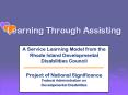 A Service Learning Model from the Rhode Island Developmental Disabilities Council PowerPoint PPT Presentation