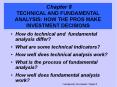 Chapter 8  TECHNICAL AND FUNDAMENTAL ANALYSIS: HOW THE PROS MAKE INVESTMENT DECISIONS PowerPoint PPT Presentation