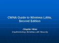 CWNA Guide to Wireless LANs, Second Edition PowerPoint PPT Presentation