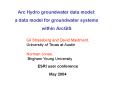 Arc Hydro groundwater data model: a data model for groundwater systems within ArcGIS PowerPoint PPT Presentation