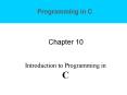Introduction to Programming in C PowerPoint PPT Presentation