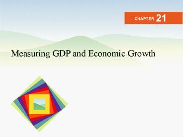 Measuring GDP and Economic Growth