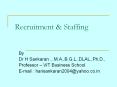 Recruitment PowerPoint PPT Presentation