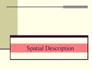 Spatial Description