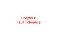 Chapter 8 Fault Tolerance