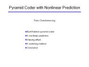 Pyramid Coder with Nonlinear Prediction
