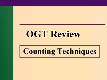 OGT Review