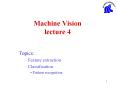 Machine Vision lecture 4 PowerPoint PPT Presentation