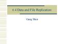 6.4 Data and File Replication PowerPoint PPT Presentation