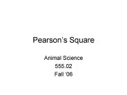 Pearsons Square