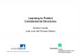 Learning to Predict Combinatorial Structures Shankar Vembu Joint work with Thomas G PowerPoint PPT Presentation