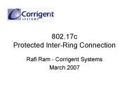 802.17c Protected Inter-Ring Connection