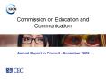 Commission on Education and Communication PowerPoint PPT Presentation