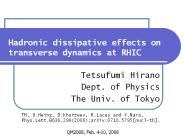Hadronic dissipative effects on transverse dynamics at RHIC