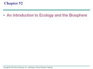 An Introduction to Ecology and the Biosphere