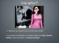 Iris who? PowerPoint PPT Presentation