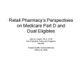 Retail Pharmacy PowerPoint PPT Presentation