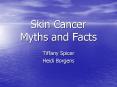 Skin Cancer Myths and Facts PowerPoint PPT Presentation