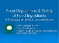 Food Regulations PowerPoint PPT Presentation