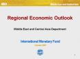 Regional Economic Outlook Middle East and Central Asia Department PowerPoint PPT Presentation