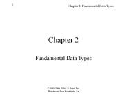 Fundamental Data Types