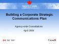 Building a Corporate Strategic Communications Plan PowerPoint PPT Presentation