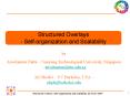 Structured Overlays Selforganization and Scalability PowerPoint PPT Presentation