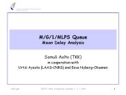 MG1MLPS Queue Mean Delay Analysis