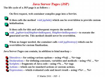 presentation player overlay