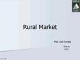Rural Market PowerPoint PPT Presentation