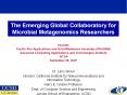 The%20Emerging%20Global%20Collaboratory%20for%20Microbial%20Metagenomics%20Researchers PowerPoint PPT Presentation