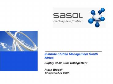 Institute of Risk Management South Africa