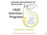 CRE-SMI Training