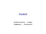Control
