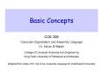 Basic Concepts PowerPoint PPT Presentation