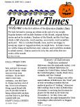 Riverview Panther Times PowerPoint PPT Presentation