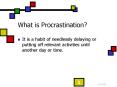 What is Procrastination PowerPoint PPT Presentation
