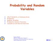 Probability and Random Variables