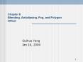 Chapter 6 Blending, Antialiasing, Fog, and Polygon Offset PowerPoint PPT Presentation