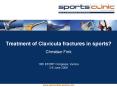 Treatment of Clavicula fractures in sports PowerPoint PPT Presentation