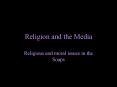 Religion and the Media PowerPoint PPT Presentation
