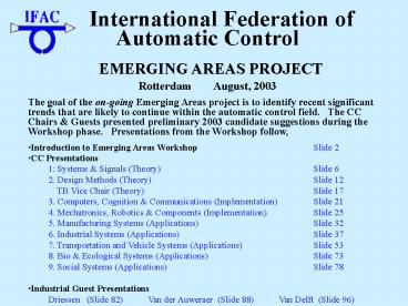 International Federation of